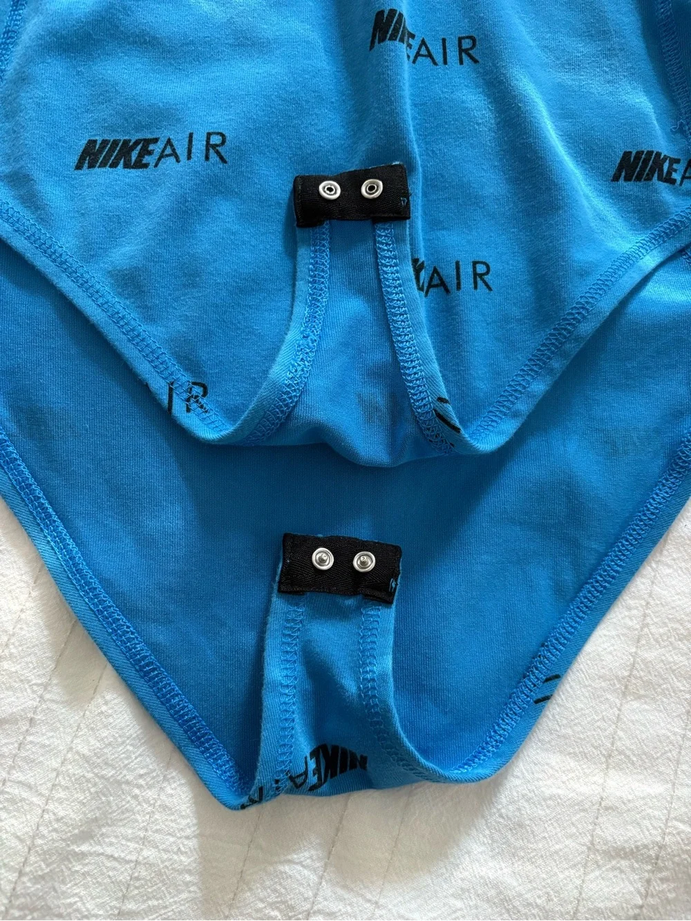 NIKE‎ AIR Women's Royal Blue Sleeveless Bodysuit Size Small Causal Workout Train